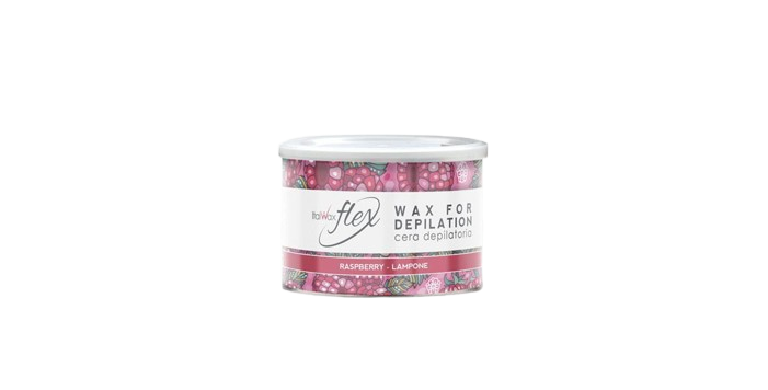 Italwax Algae FLEX Liposoluble Wax – Soft Transparent Strip Wax for Legs, Arms, Chest, Back – 400ml
