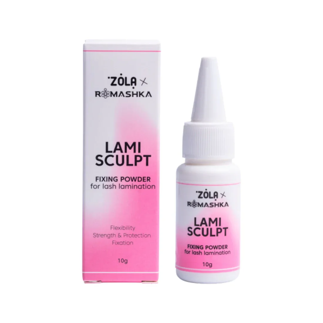 ZOLA x Romashka LamiSculpt Powder 10g for Korean lash lift