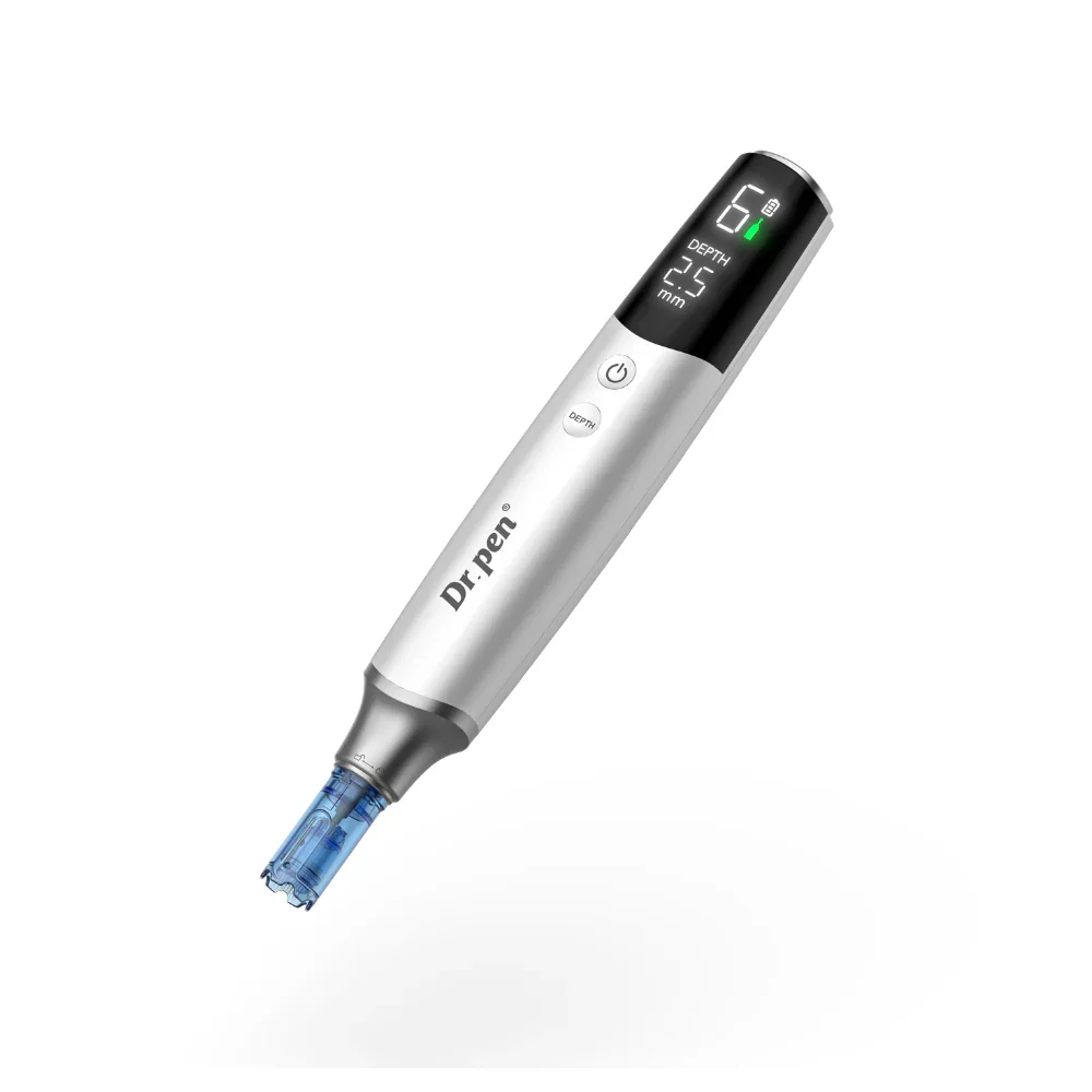 Dr Pen M9 intelligent chip technology system ensuring safe and precise microneedling cartridge recognition