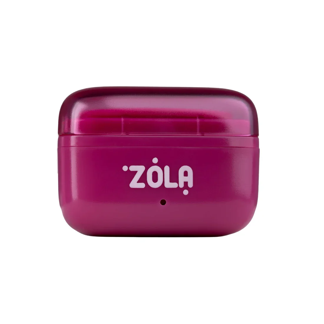 ZOLA Mini Wax Heater in pink with silicone cups for brow and facial waxing