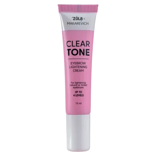 ZOLA X Makarevich Clear Tone Eyebrow Lightener 15ml professional brow lightening cream