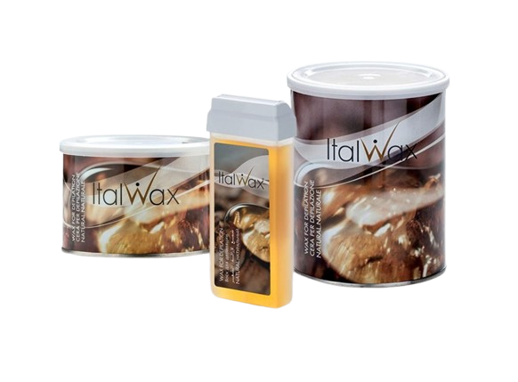 Italwax Classic Transparent Aloe Vera Wax Cartridge – 100ml for Thin Hair Removal - 1