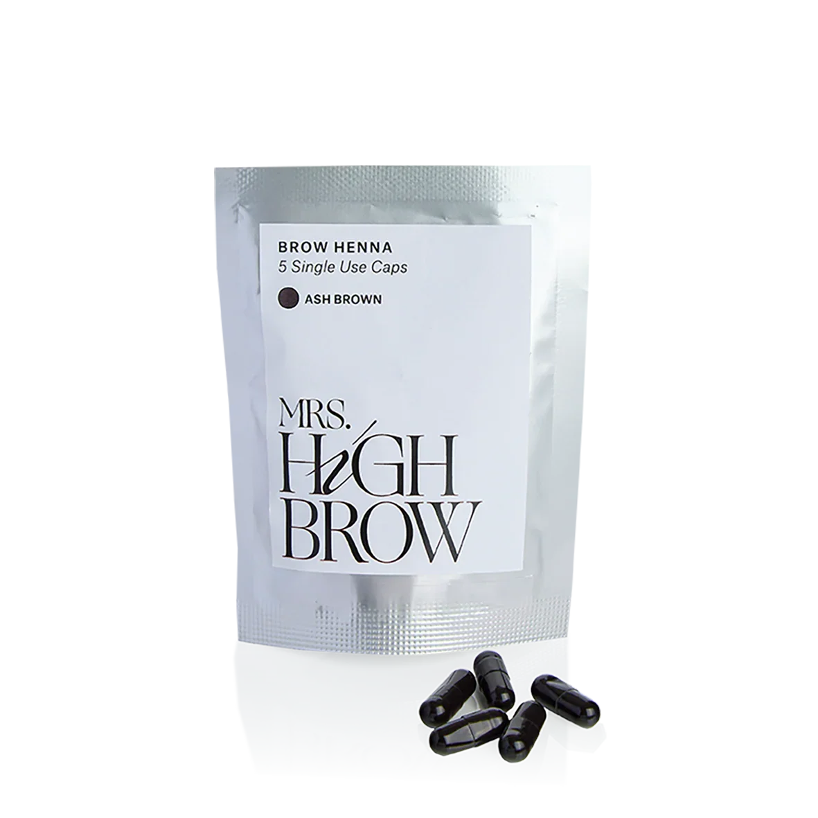Brow Henna Single Use Capsules Ash Brown