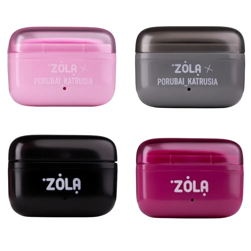 Close-up of the ZOLA Mini Wax Heater in pink showing compact design and silicone wax cup