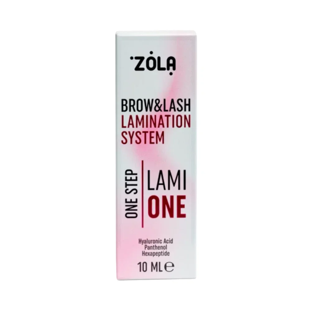 ZOLA LAMIONE One Step Lamination System 10ml professional brow and lash lamination treatment for long-lasting salon results