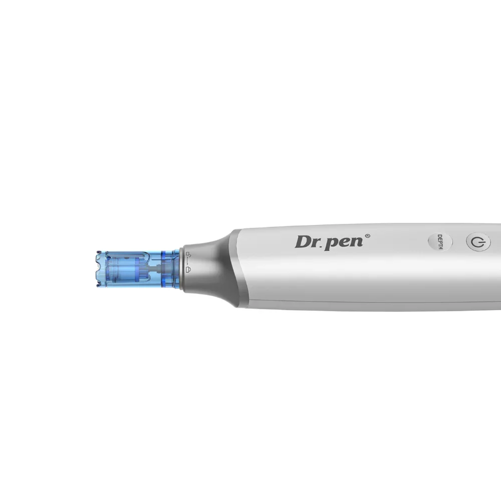 Dr Pen M9 one-touch smart needle depth adjustment system for precise microneedling treatment control up to 2.5mm