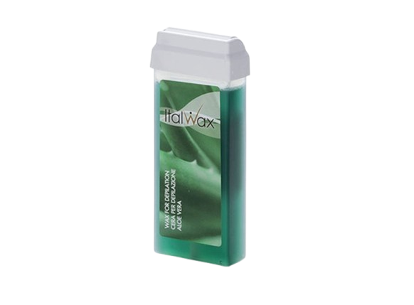 Italwax Classic Transparent Aloe Vera Wax Cartridge – 100ml for Thin Hair Removal
