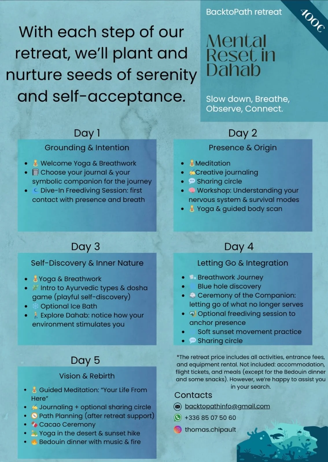 Mental Reset in Dahab II