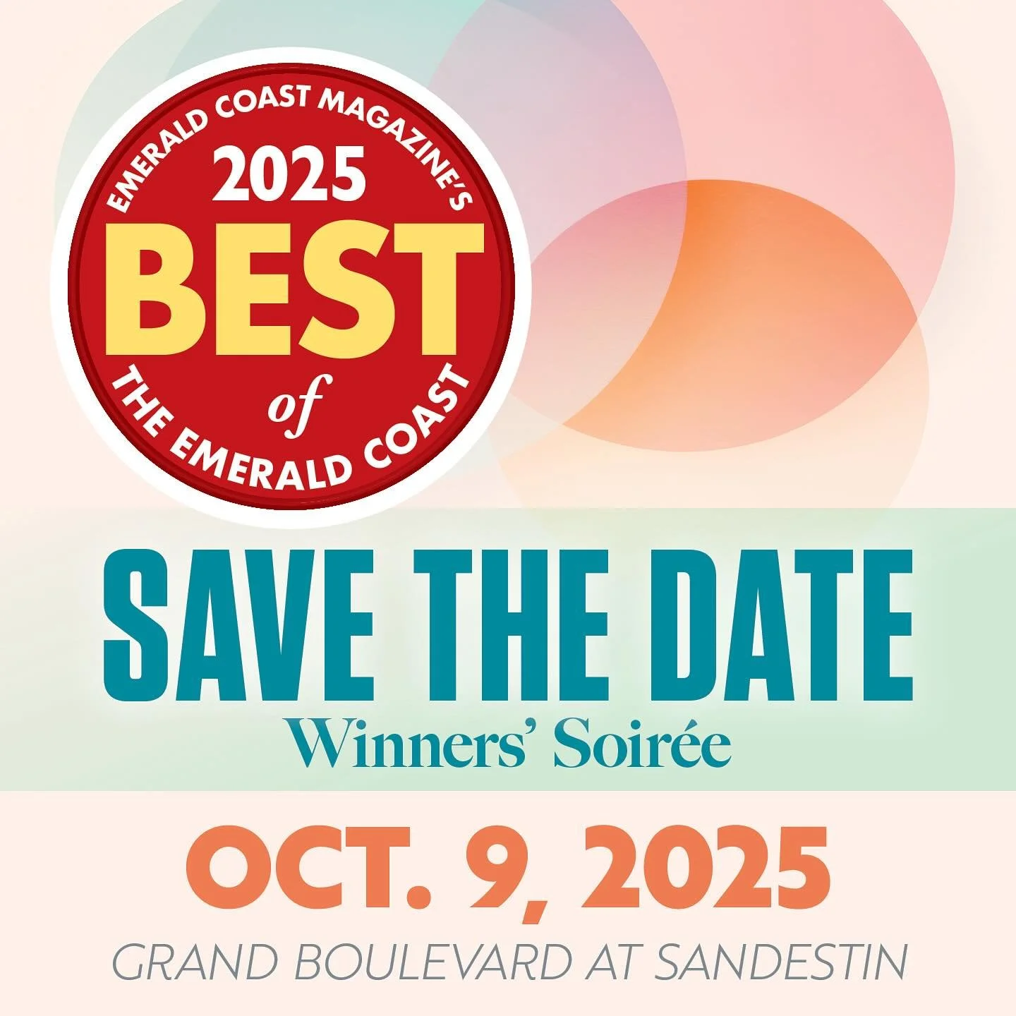 Best of the Emerald Coast: Winners’ Soirée Celebrating JC’s Gourmet