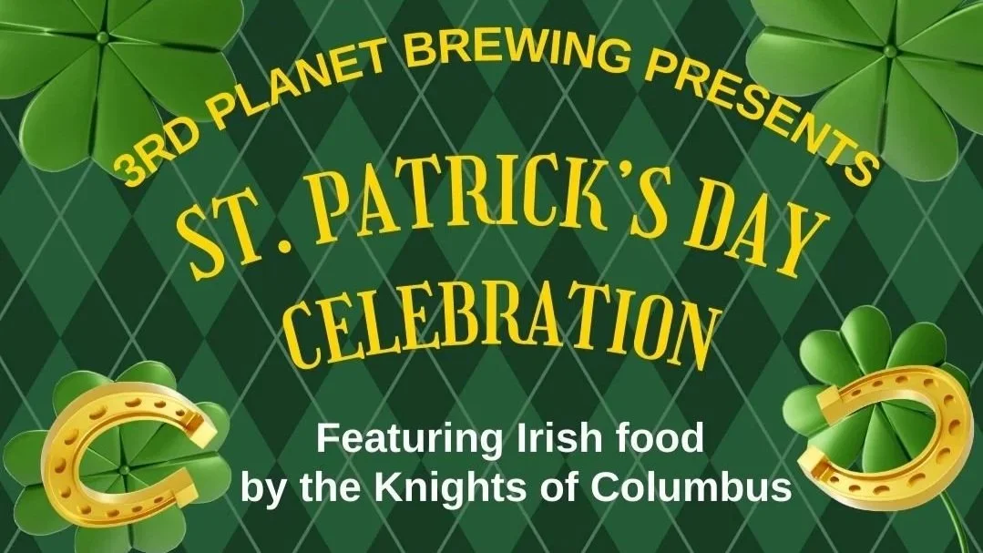 St. Patrick’s Day Celebration at 3rd Planet Brewing