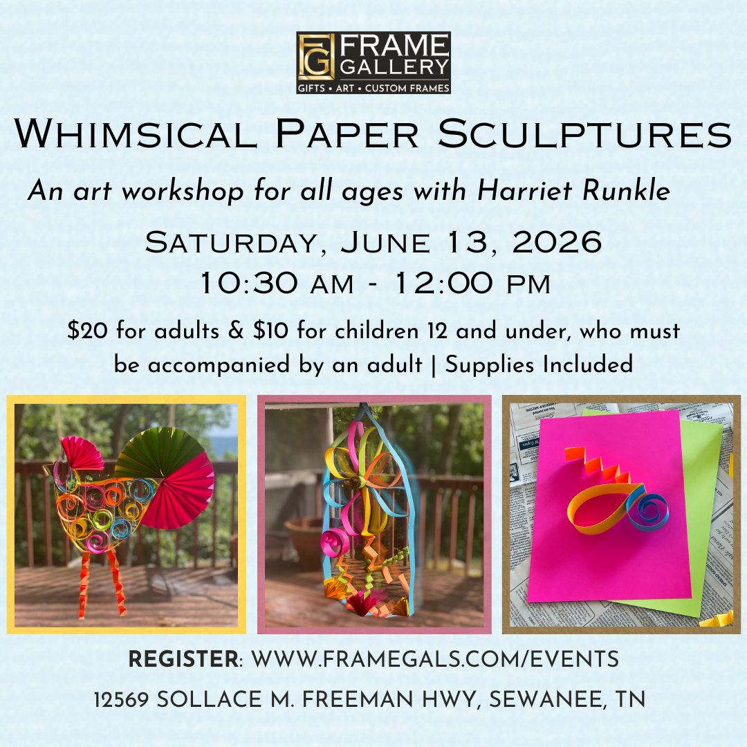 Whimsical Paper Sculptures Workshop