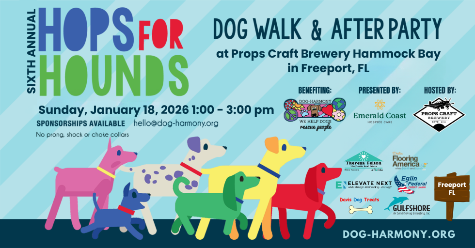 Dog-Harmony's 6th Annual Hops for Hounds Dog Walk &amp; After Party