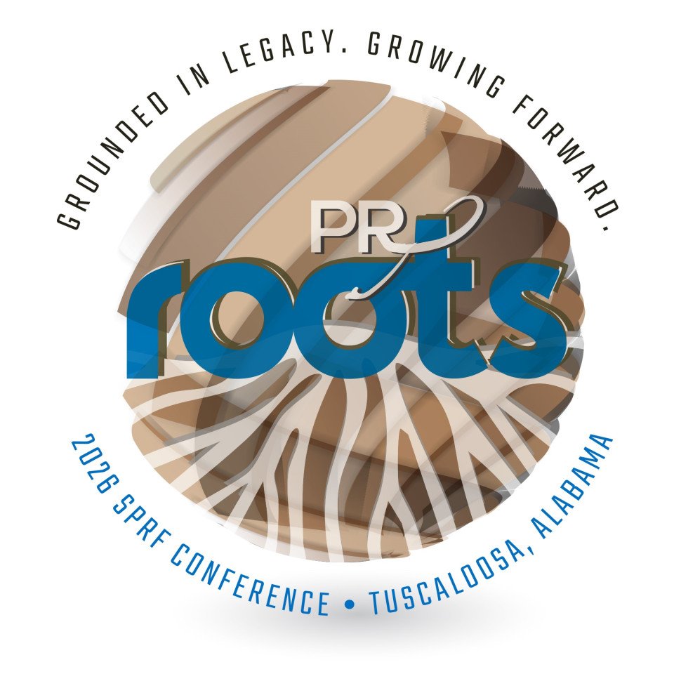 SPRF 2026 Conference: PR Roots Logo