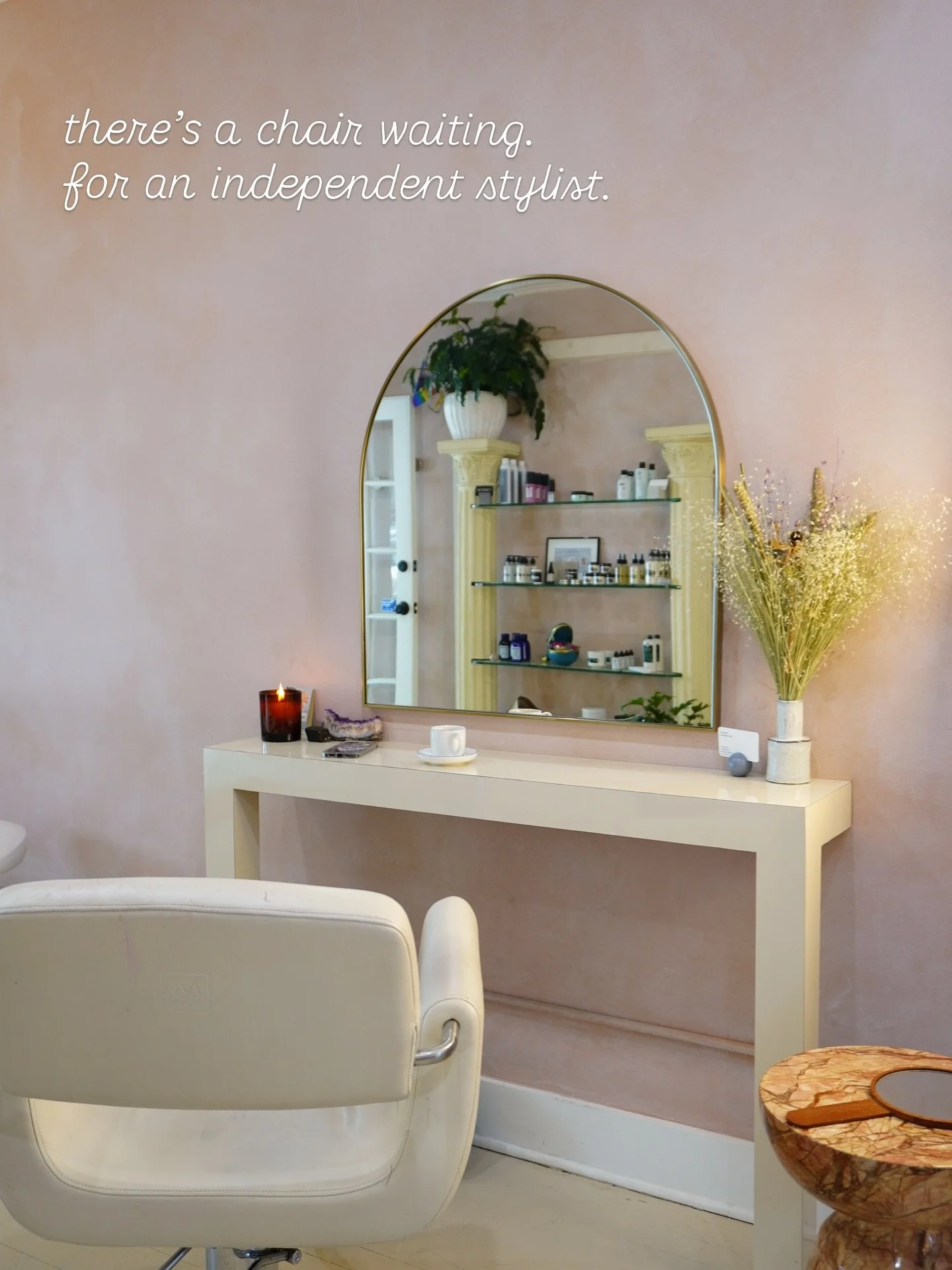 There&rsquo;s a chair waiting at CREEM.

I&rsquo;m opening the space to an independent stylist looking for a calm, thoughtfully designed home base in Hudson.

CREEM is a small intentional hair sanctuary.

Ideal for someone who:
&bull; Has an establis