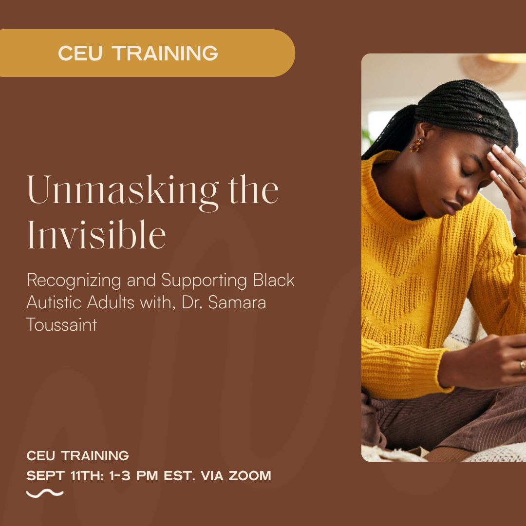Unmasking the Invisible: Recognizing and Supporting Black Adults
