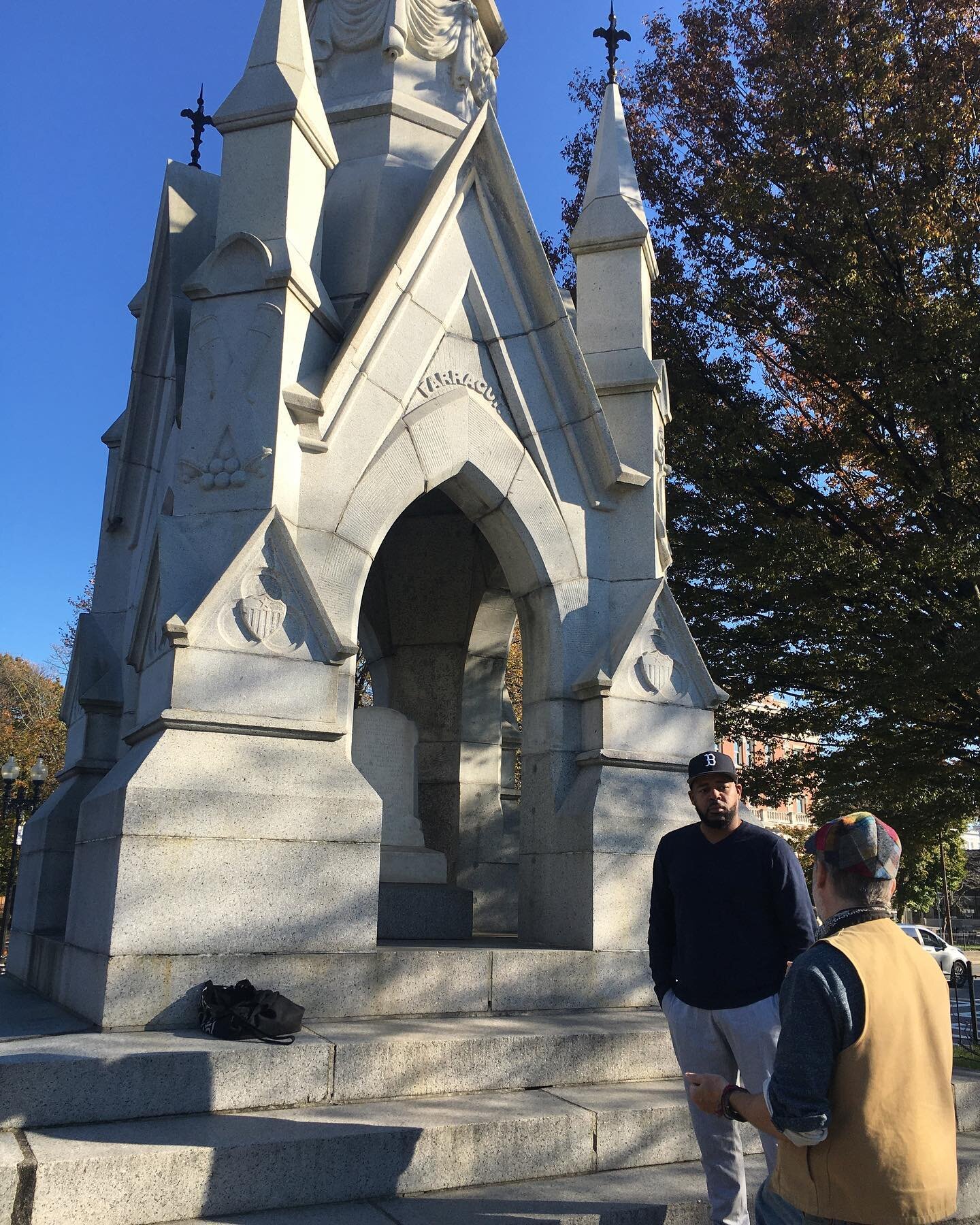 A few weeks ago Matthew and I met with Corey Stallings, the Director of South Street Yourh Center. 

Corey shared, &ldquo;I have never been inside the Soldier&rsquo;s Monument. In fact, I barely paid attention to it. Does anyone see this space for th