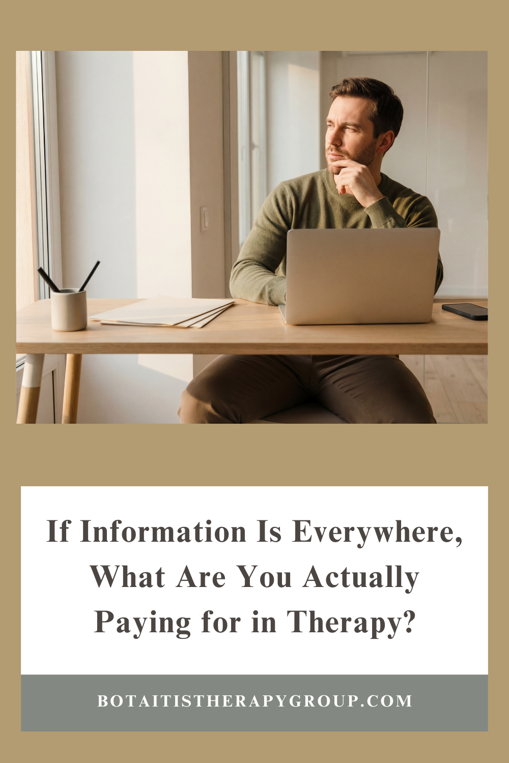 If Information Is Everywhere, What Are You Actually Paying for in Therapy?