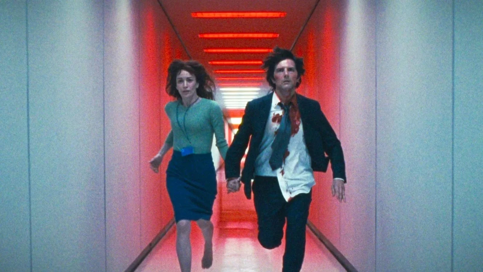 Celebrate Mark/Helly Week with Exclusive New Images From Adam Scott and Britt Lower’s New Films The Saviors and Sender