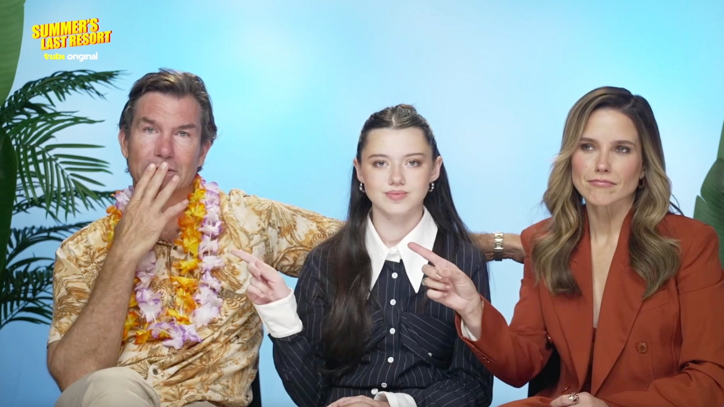 Violet McGraw, Sophia Bush, and Jerry O’Connell Reflect On Explosions, Improvising, and Breaking Character In Summer’s Last Resort