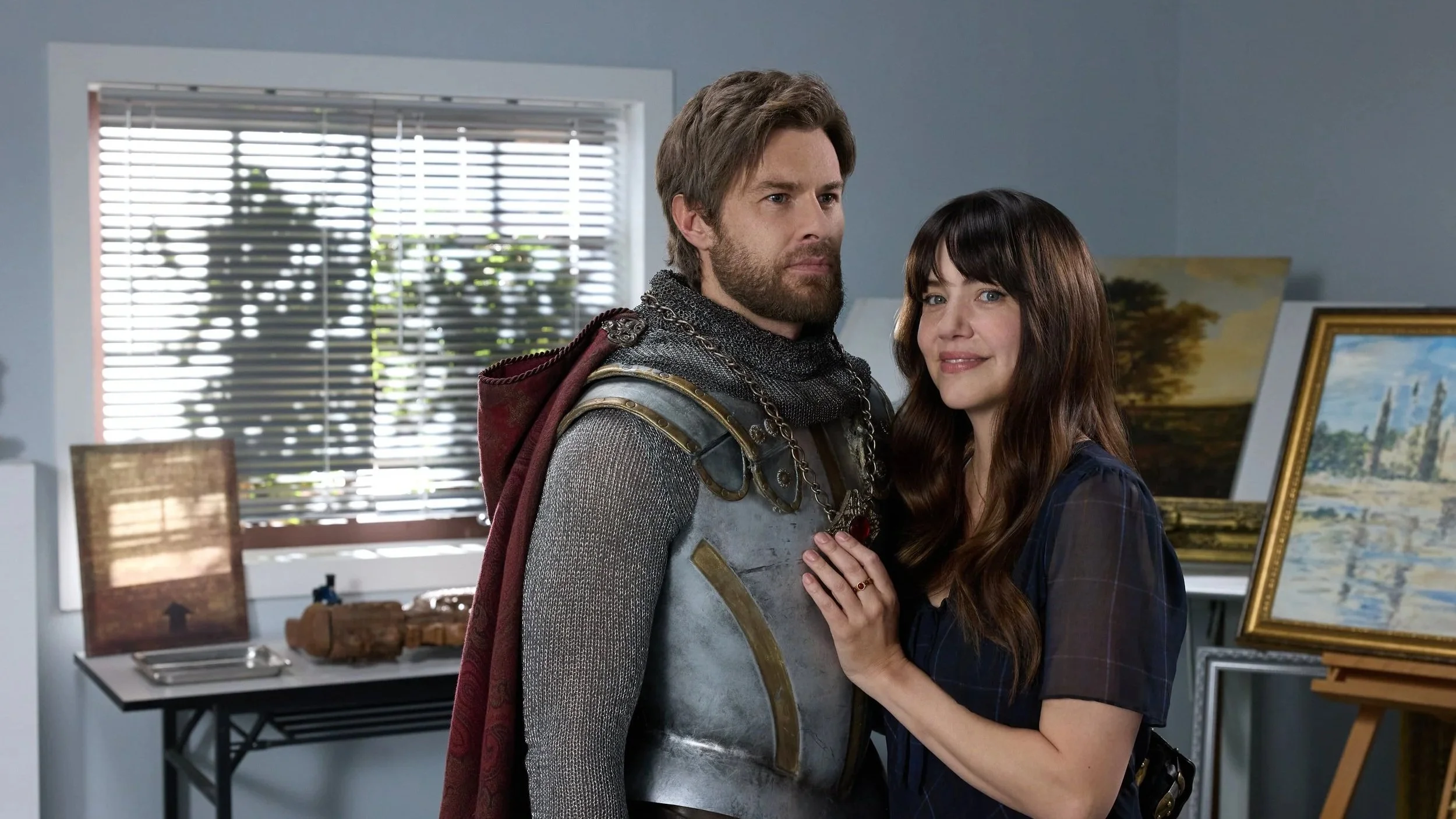 It’s A Medieval Meet-Cute As Julie Gonzalo and James Trevena Star In Hallmark Channel’s A Knight To Remember!