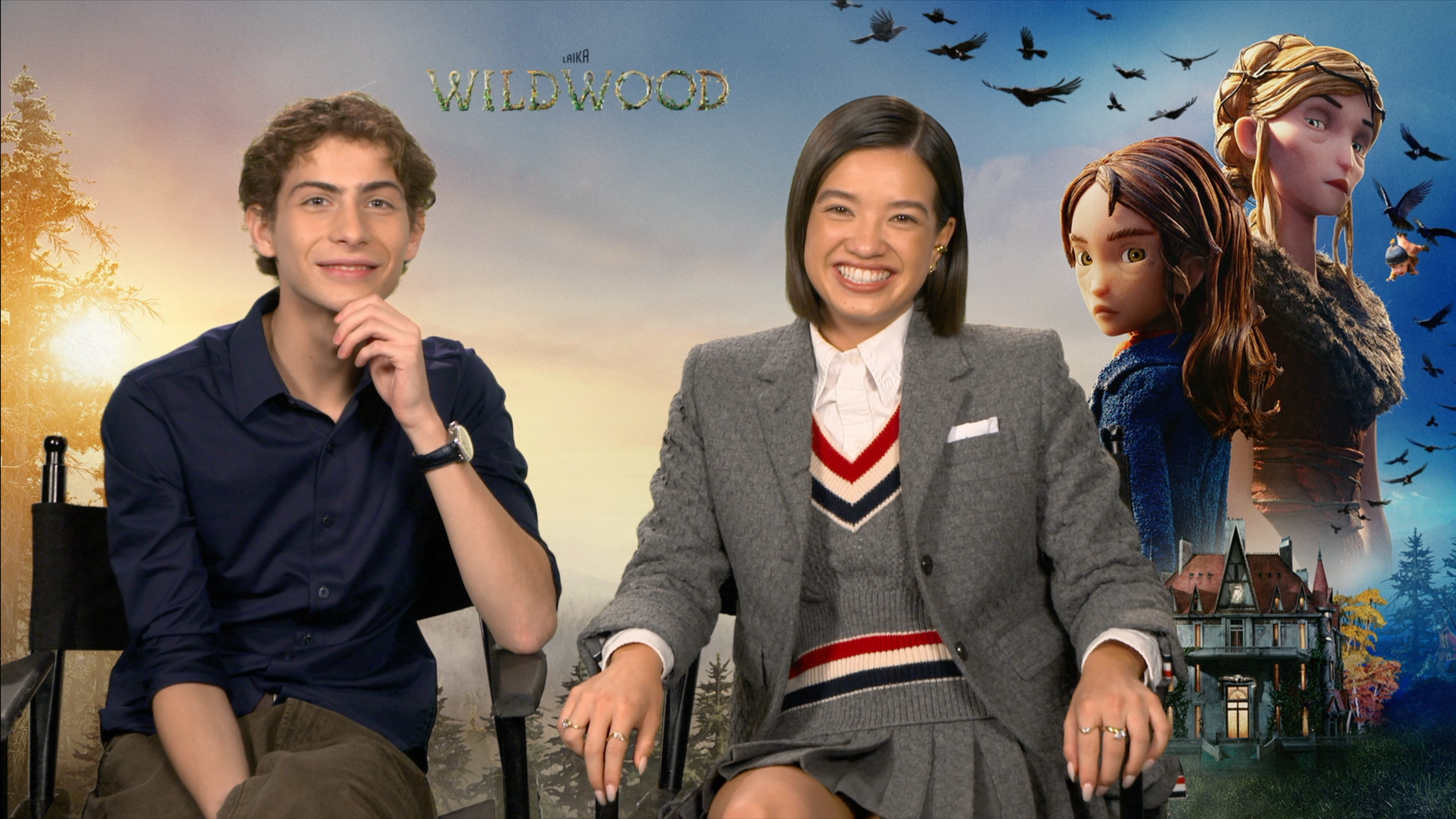 Jacob Tremblay and Peyton Elizabeth Lee Talk Wildwood and Favorite LAIKA Movie Details!