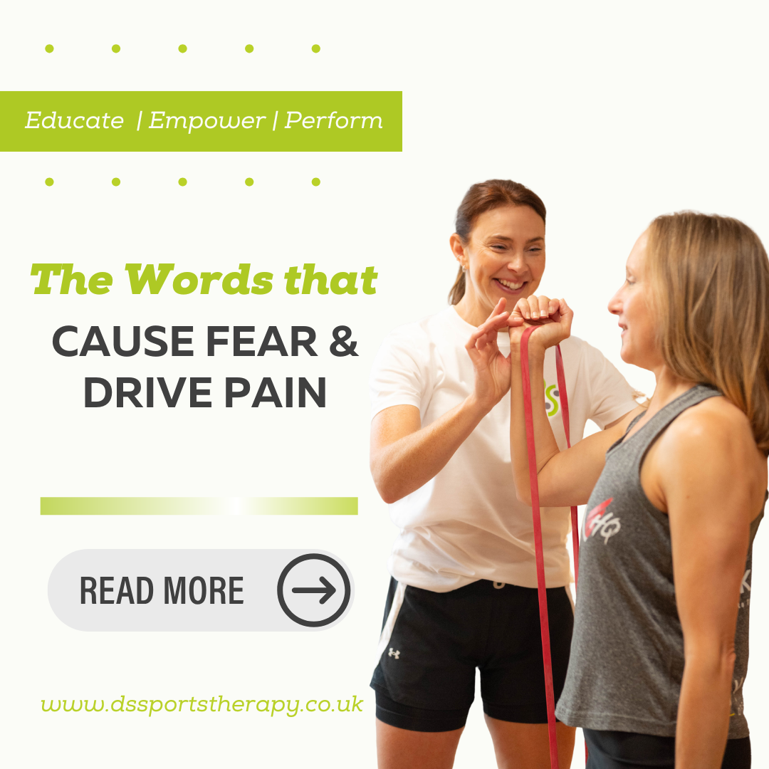 The Words That Cause Fear &amp; Drive Your Pain: Understanding how to reduce persistent pain.