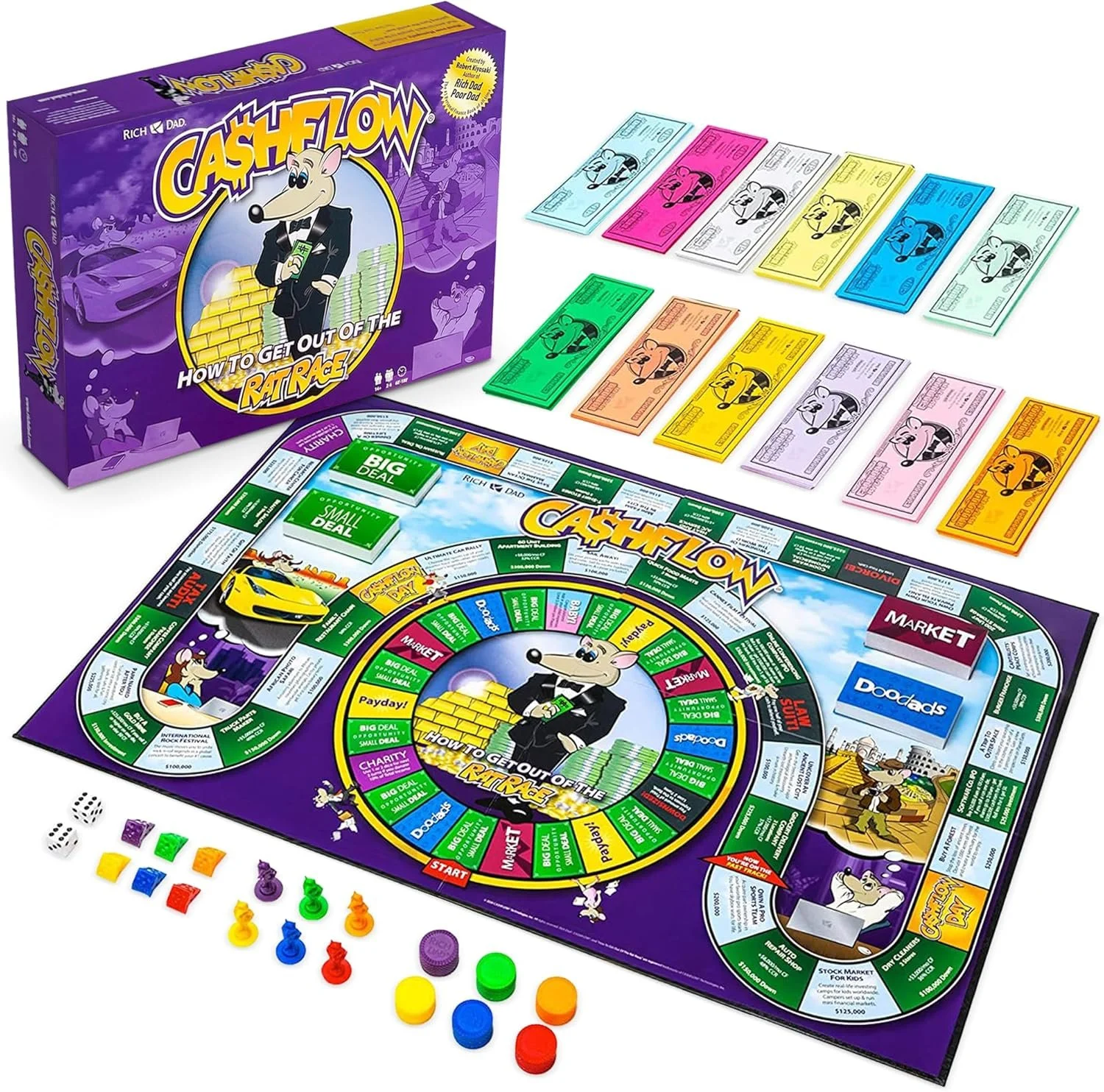 Cash flow game for kids