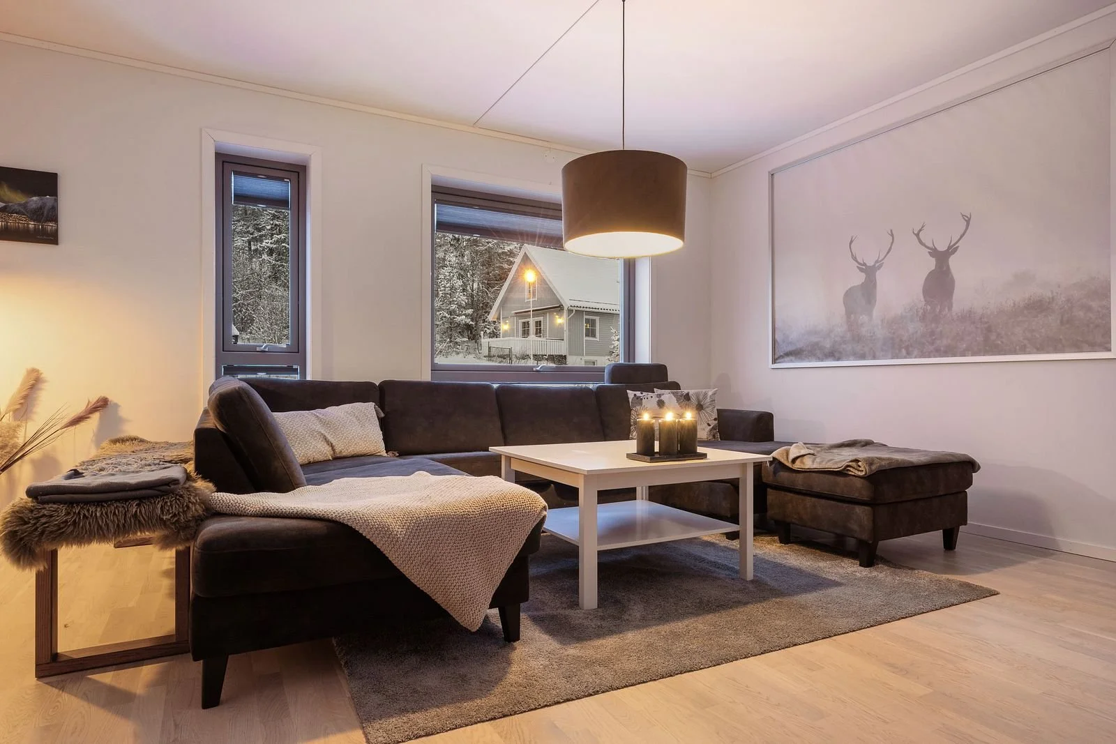 Enkelt er også det beste. Her får man et innblikk i lysforhold