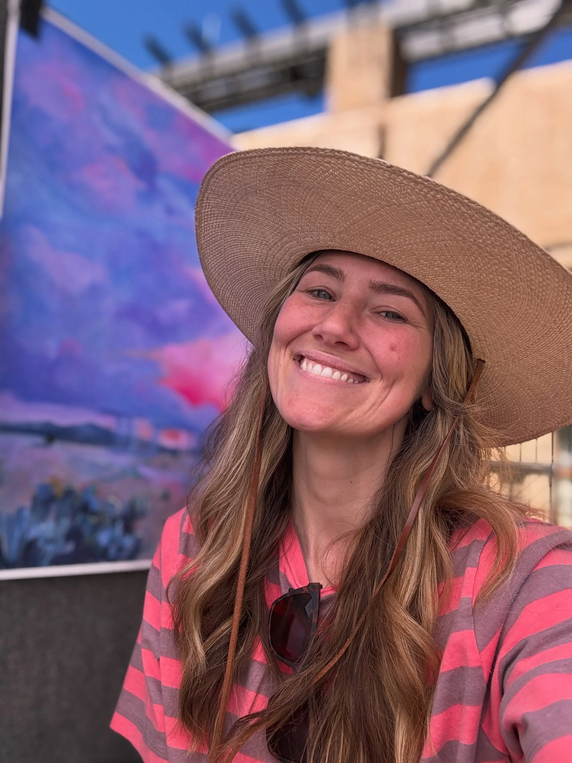 Hi friends! Another artsy weekend is here. I&rsquo;m showing my work (originals and prints) with the Santa Fe Society of artists today and tomorrow 9:30-5:30. We&rsquo;re downtown across the street from the Georgia Okeeffe Museum in the El Dorado Hot