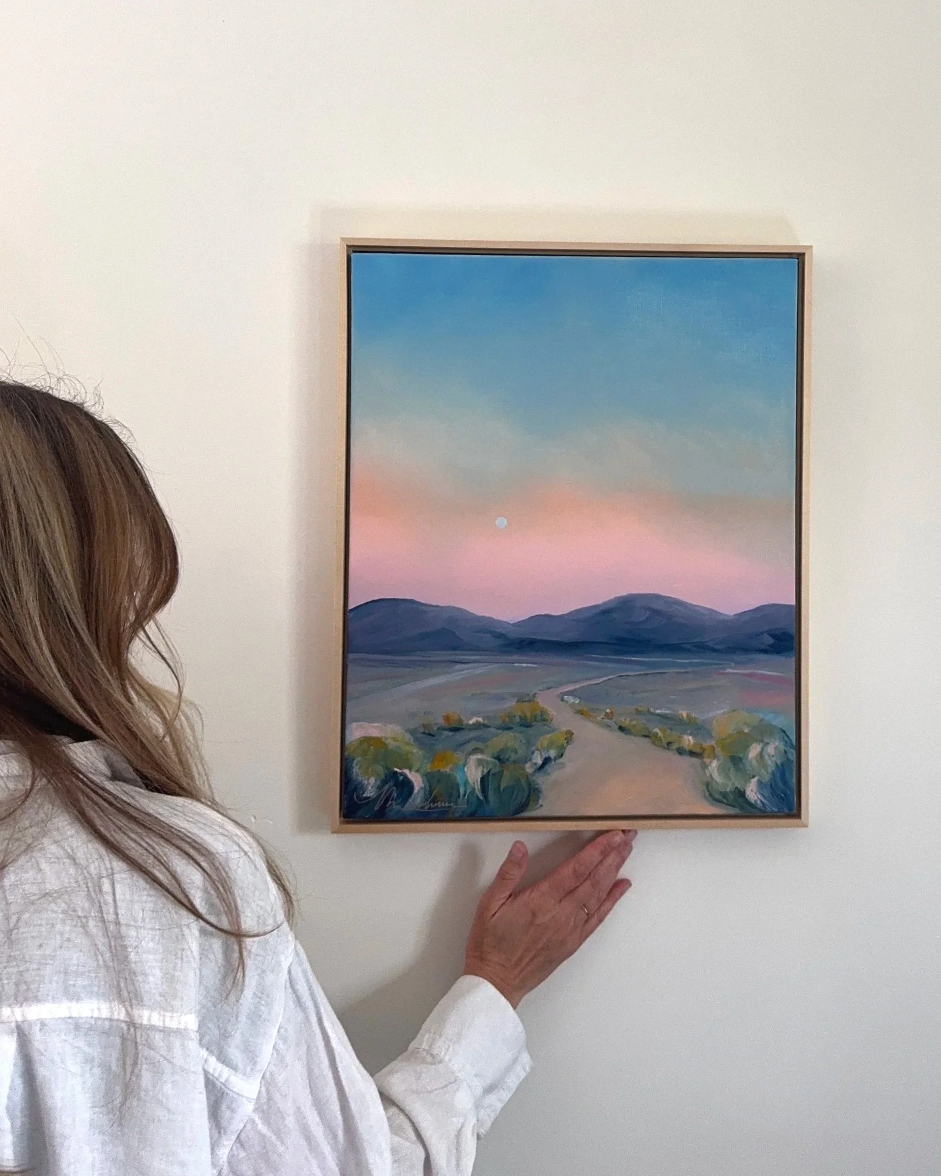 "The Long Road Ahead" |16" x 20" Oil on Linen