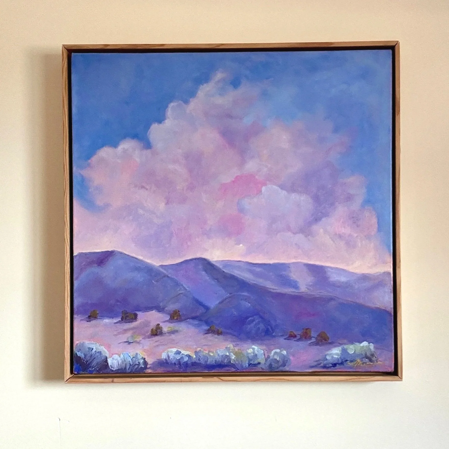 Moonlit Mile | 20x20 | Original Oil Painting