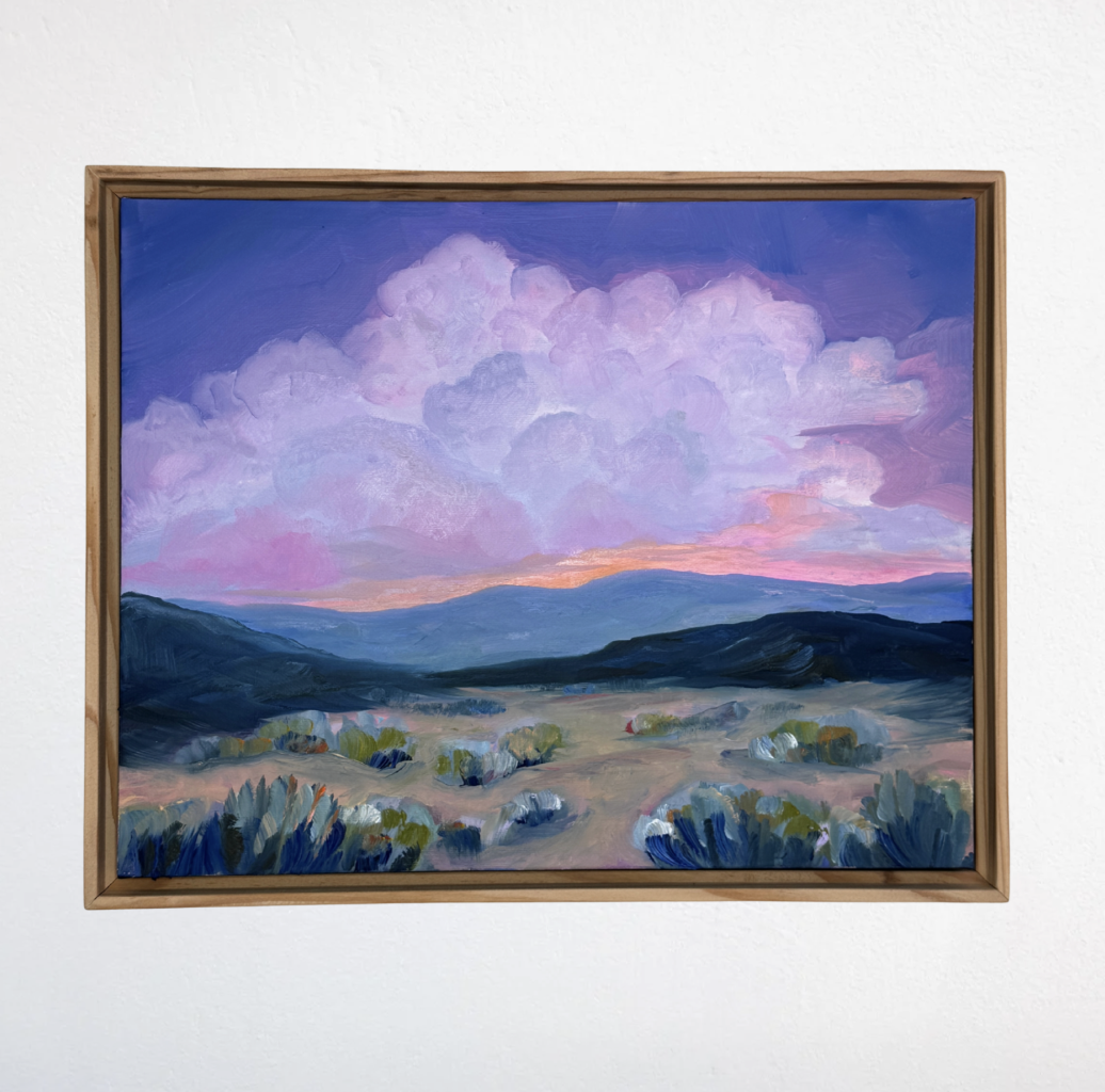 Evening Storm | 11x14 | Original Oil Painting