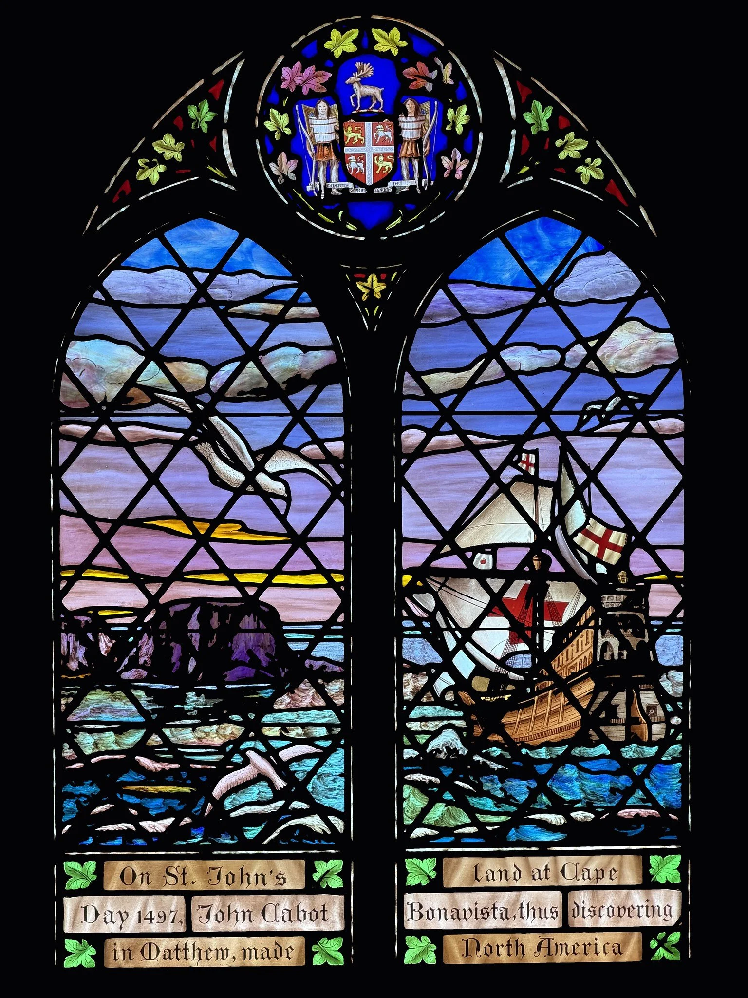 Mockbeggar Stained Glass Window