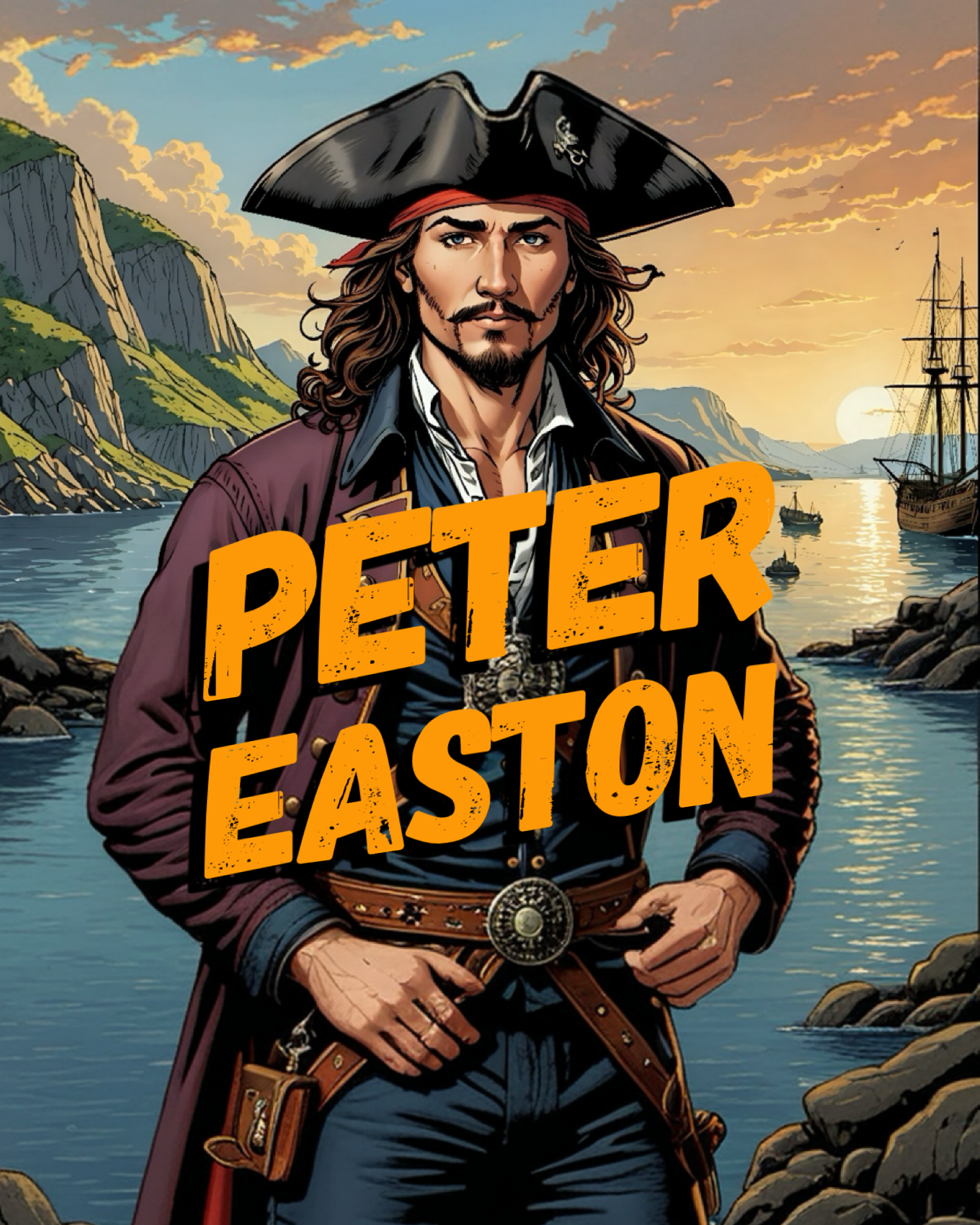 Illustration of Pirate Peter Easton