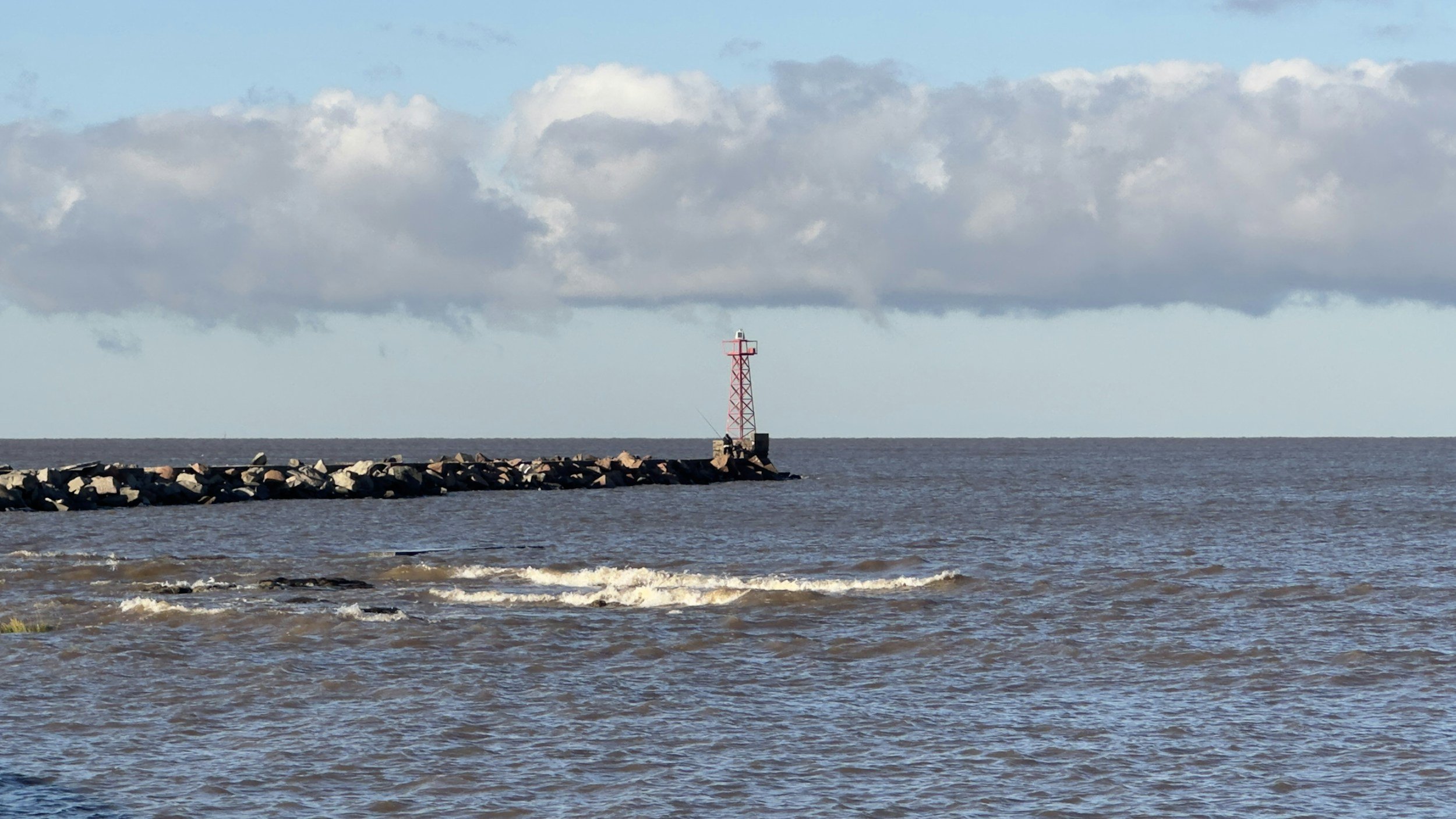 Una lengua de mar dulce