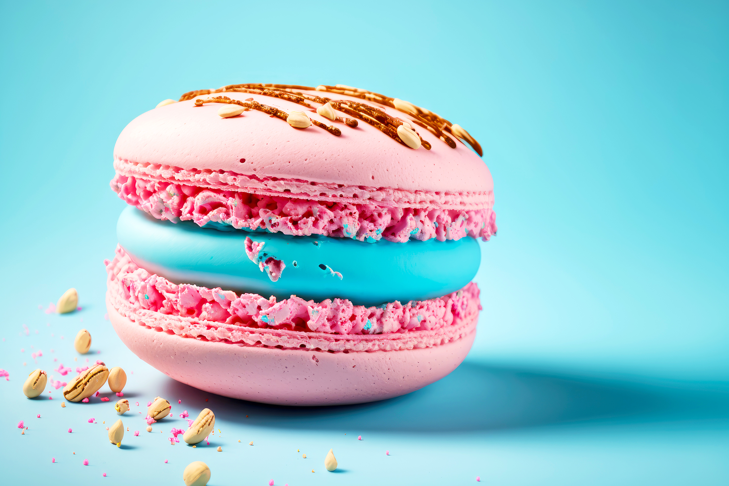 homemade-delicious-almond-macaron-with-pink-cream-bright-blue-background_2400.png