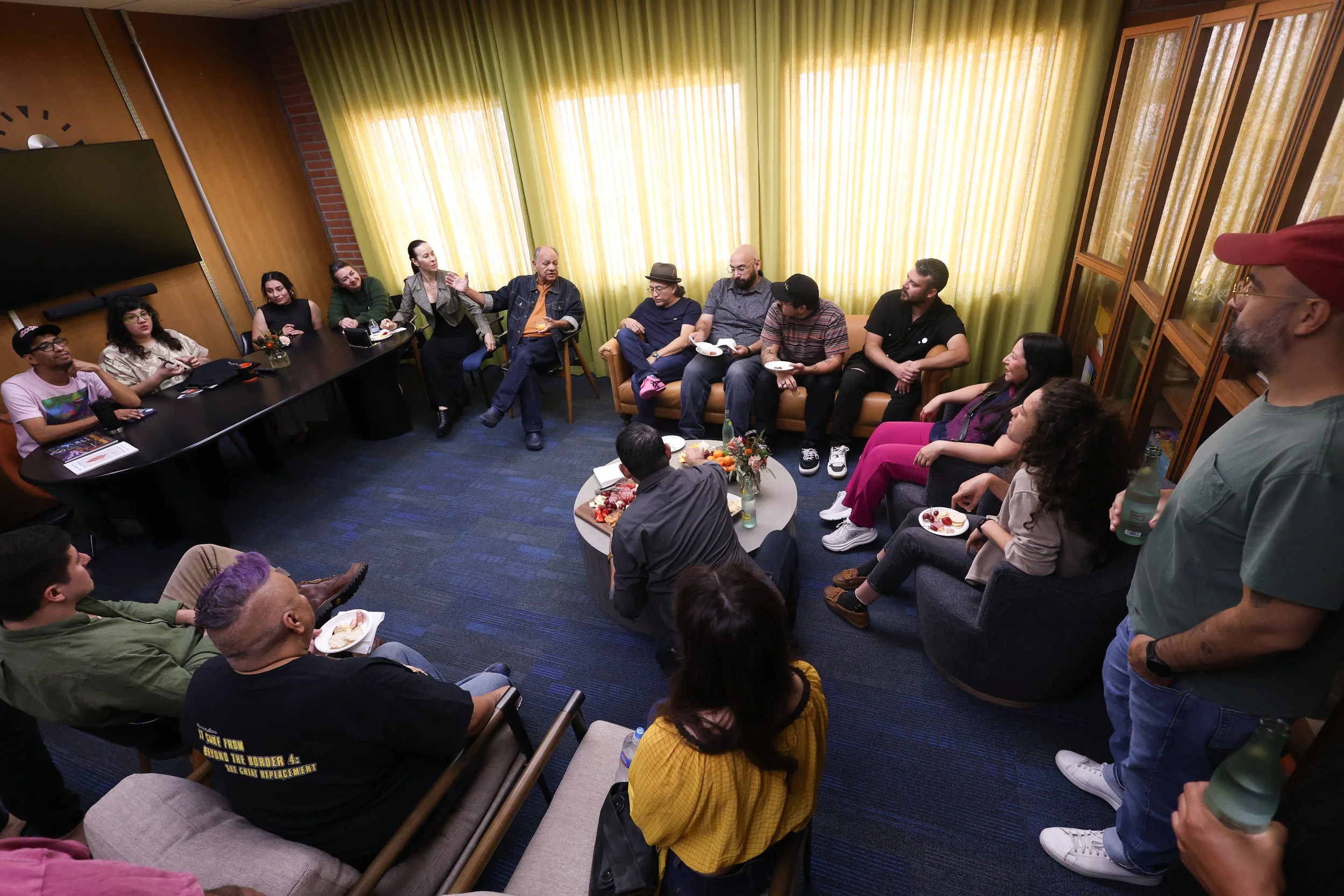 Soy de Tejas, the Cheech, conversation with Cheech in the green room