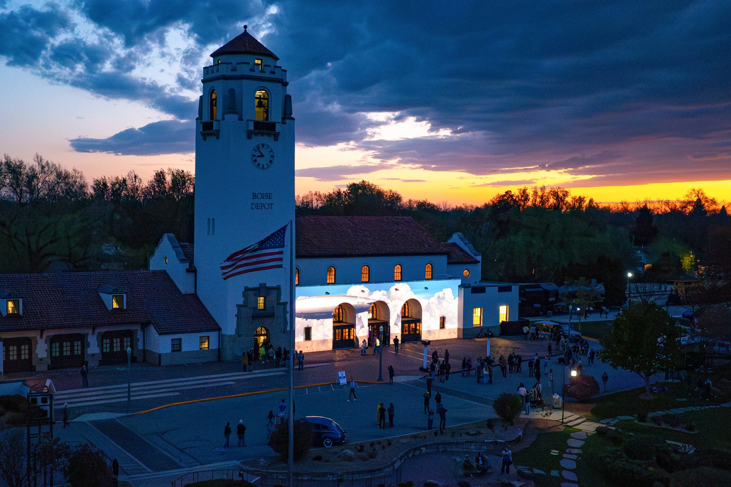 Lumenarius 3D Projection Mapping System - Boise Depot 100th Anniversary - Banner.jpg