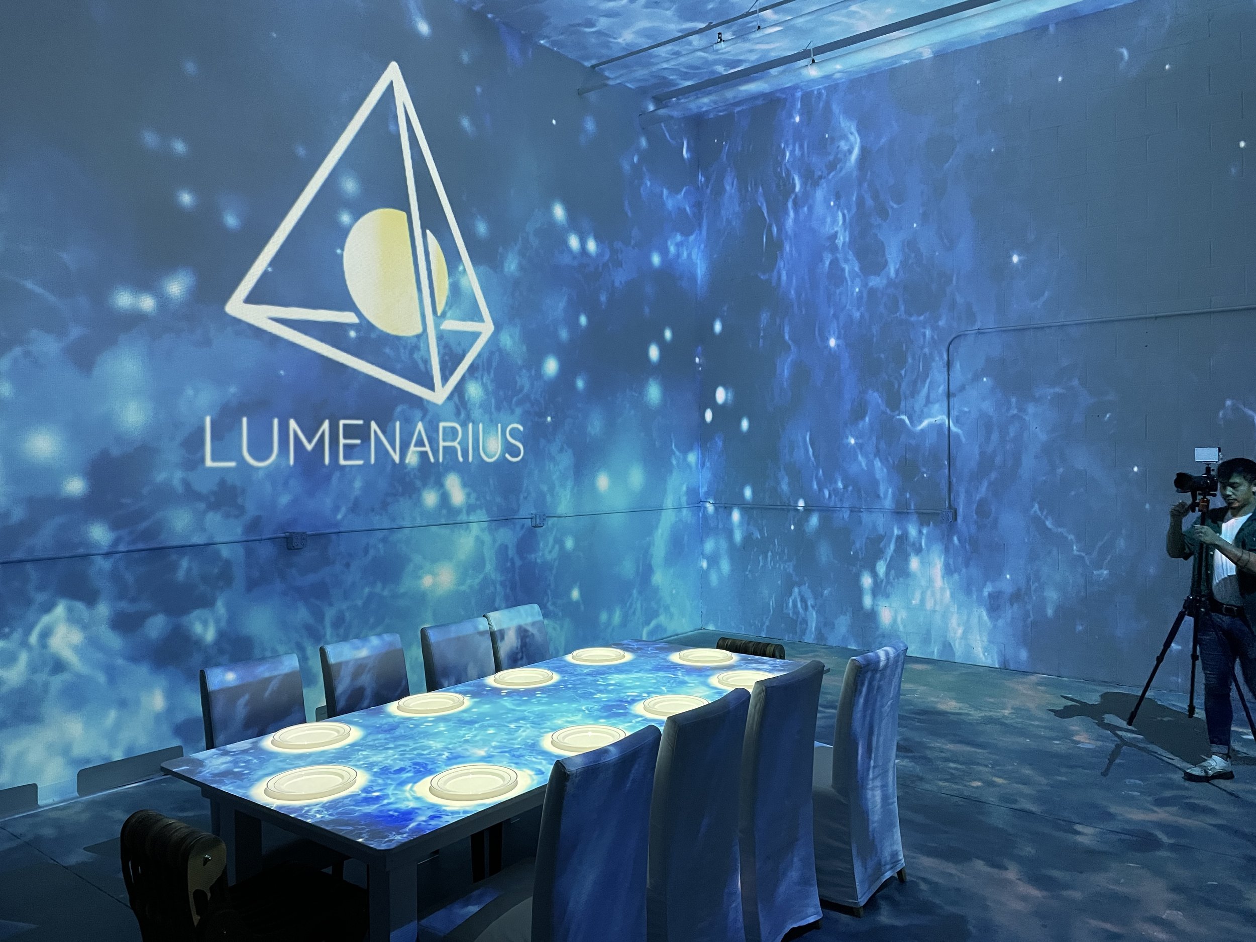 Lumenarius 3D Projection Mapping System - 360 Immersive Dinner Table Projection Mapping Experience - Grid 3.JPG