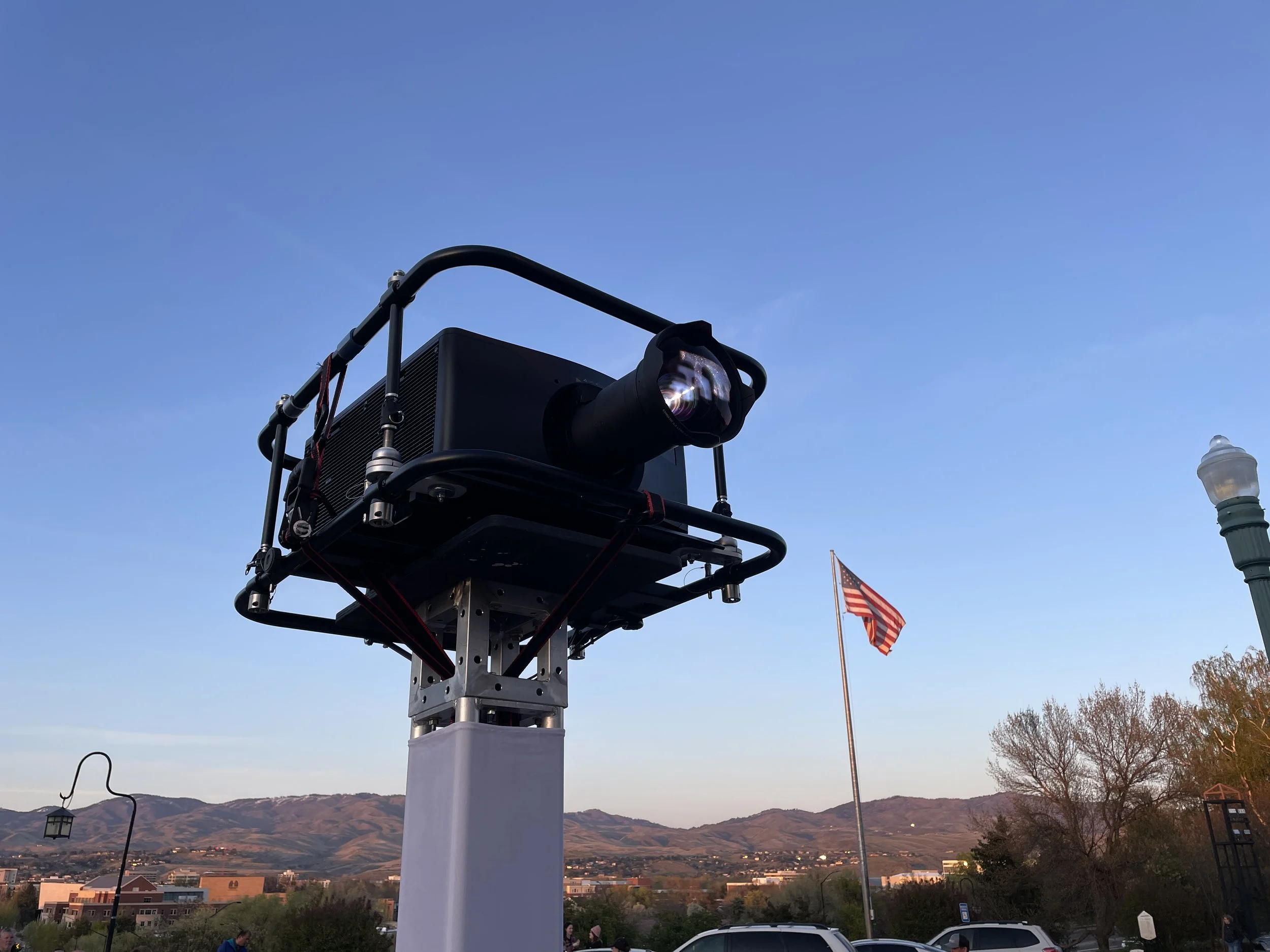 Lumenarius 3D Projection Mapping System - Boise Depot 100th Anniversary - System 1.JPG