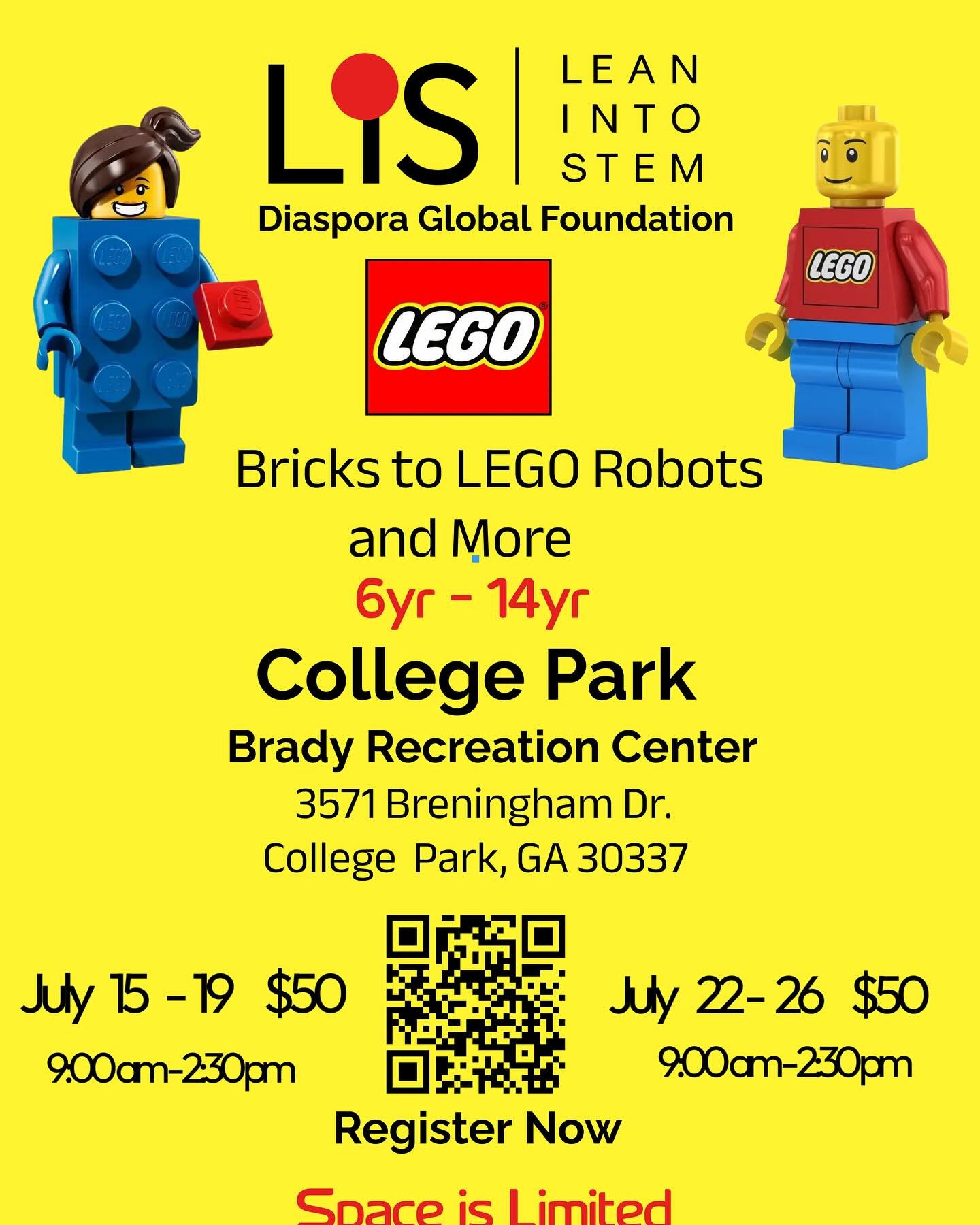 Bricks to LEGO Robots and More summer camp. Visit collegeparkrca.com for more information. #legos #summercamp (&lt;&mdash; swipe left)