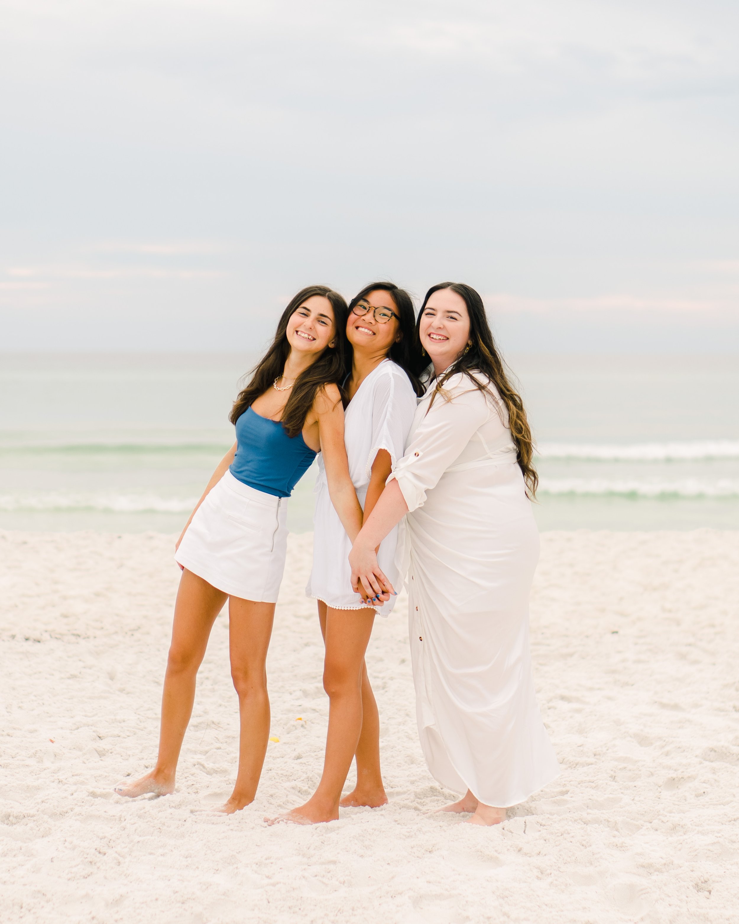 Family Photo on the Beach In Grayton Beach Florida Taken By a Professional Photographer