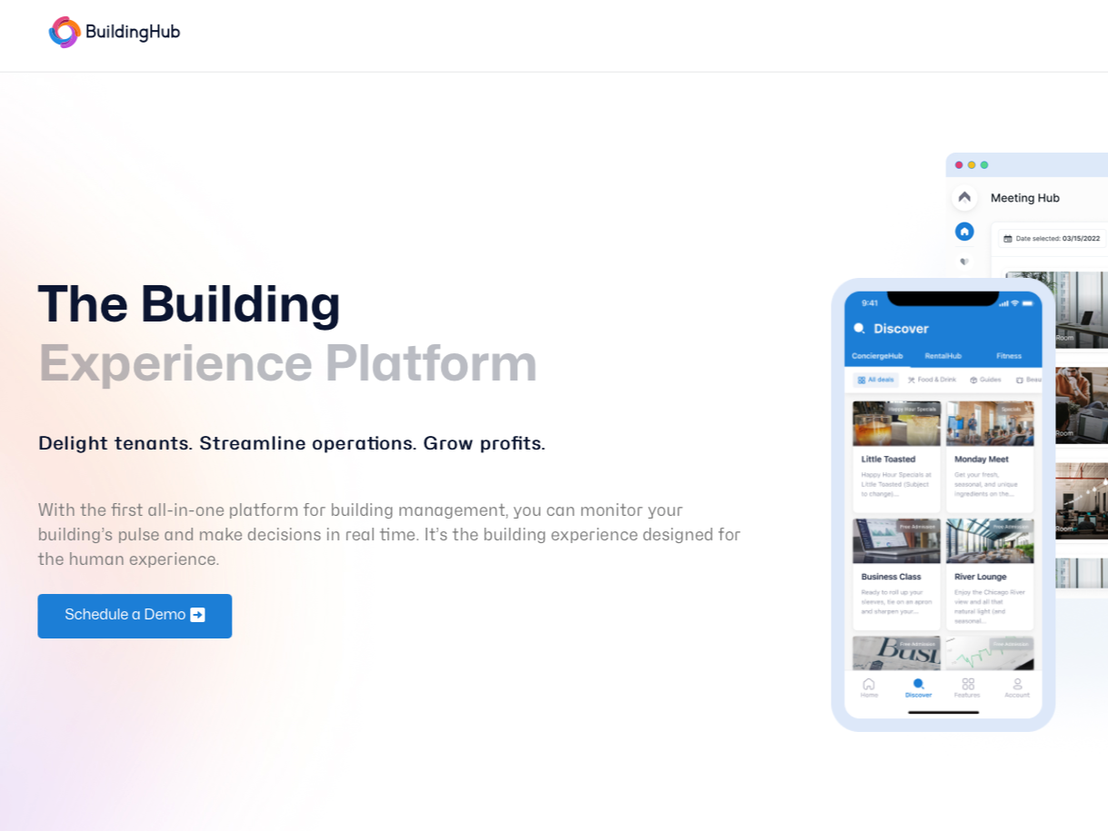 Website Content, BuildingHub