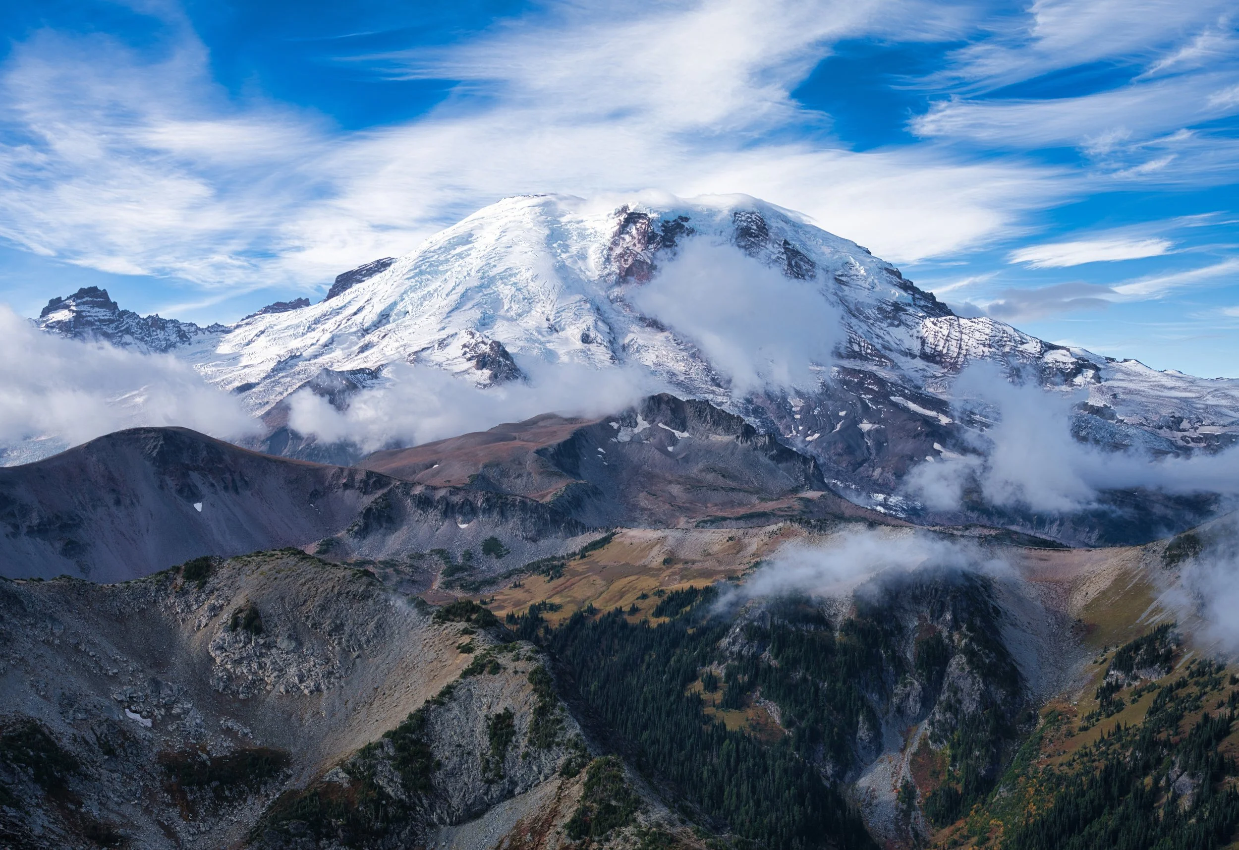Mt. Rainier.