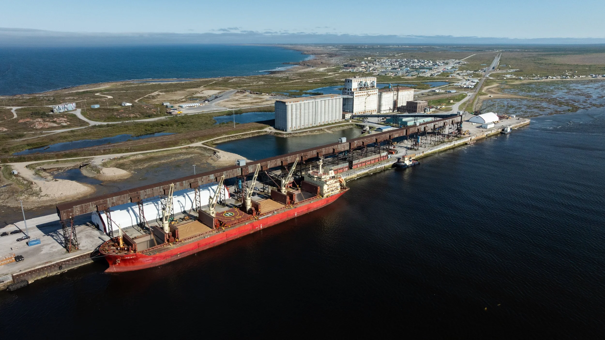 First Grain Export Since 2020 Loaded at Port of Churchill, Bound for Europe