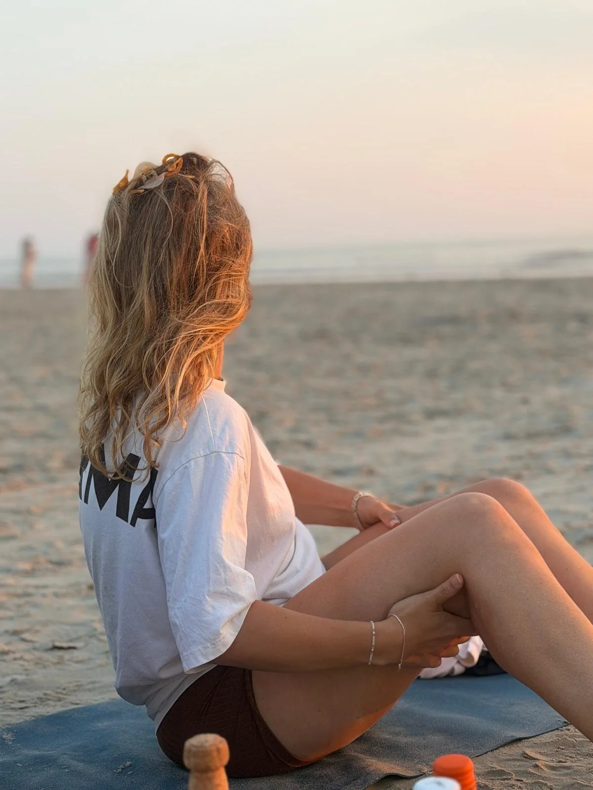 Steffi am Strand von St. Peter-Ording