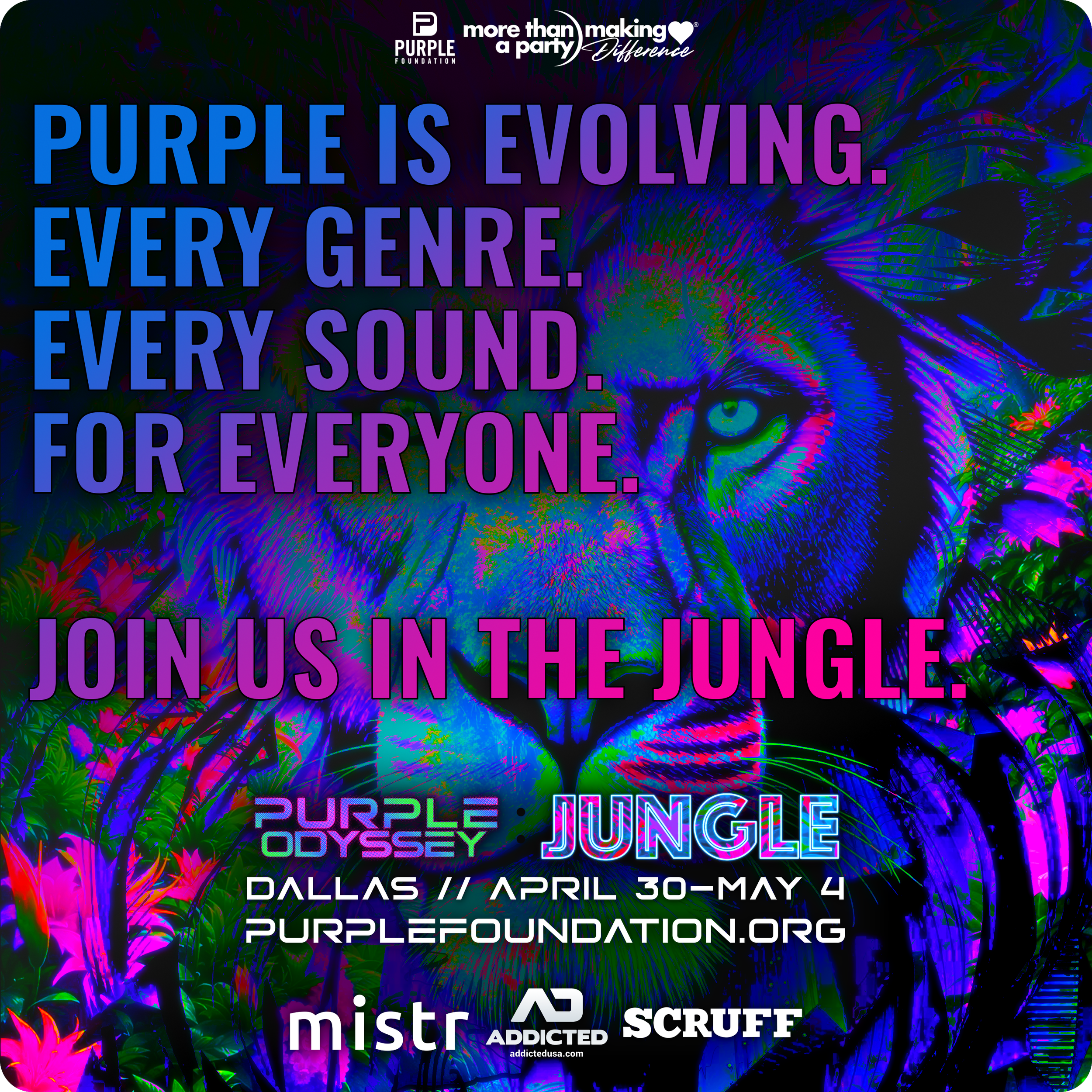 Purple is Evolving Poster SQUARE.png