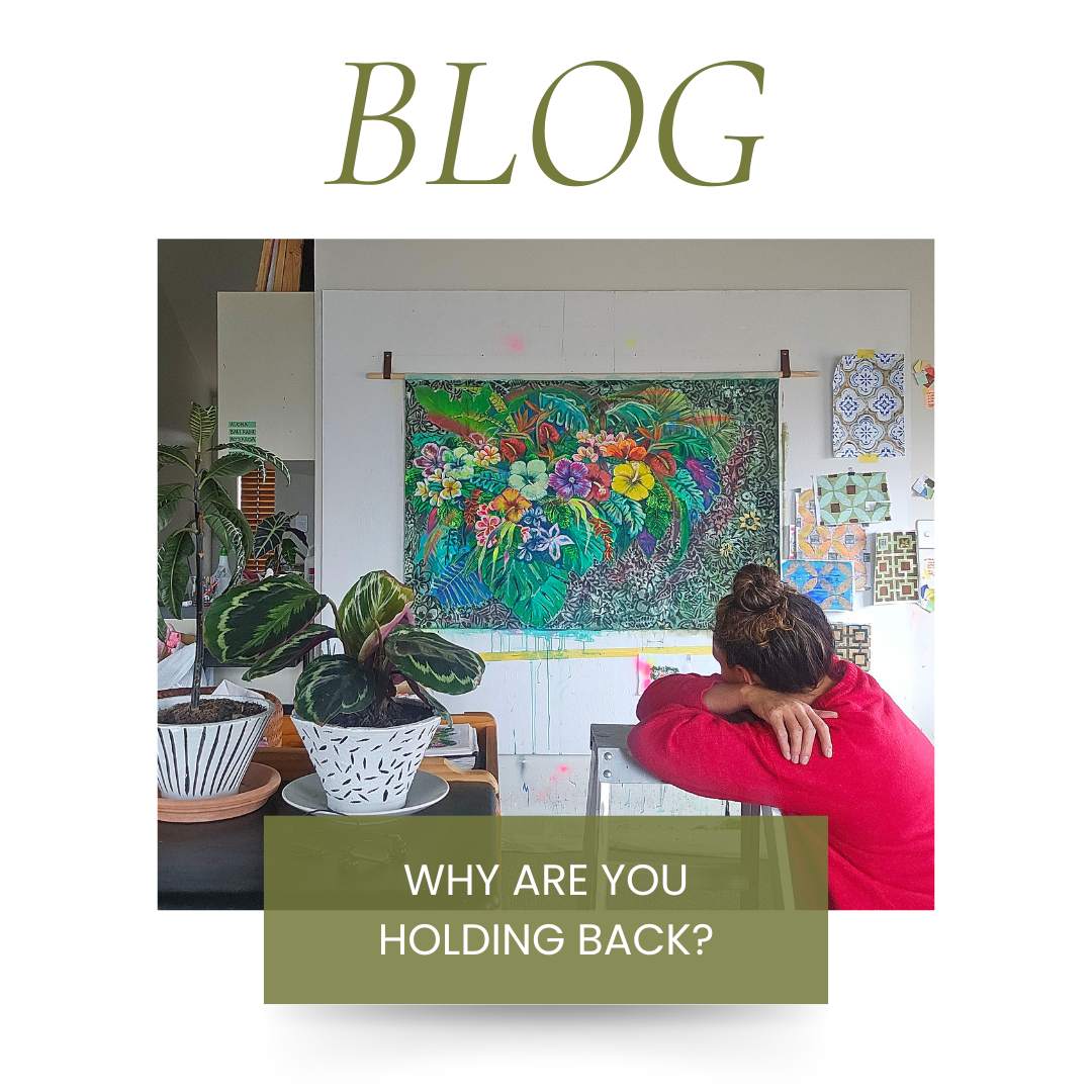 Why are you holding back?