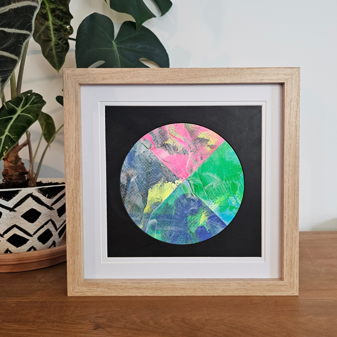 Abstract Circles - Coral