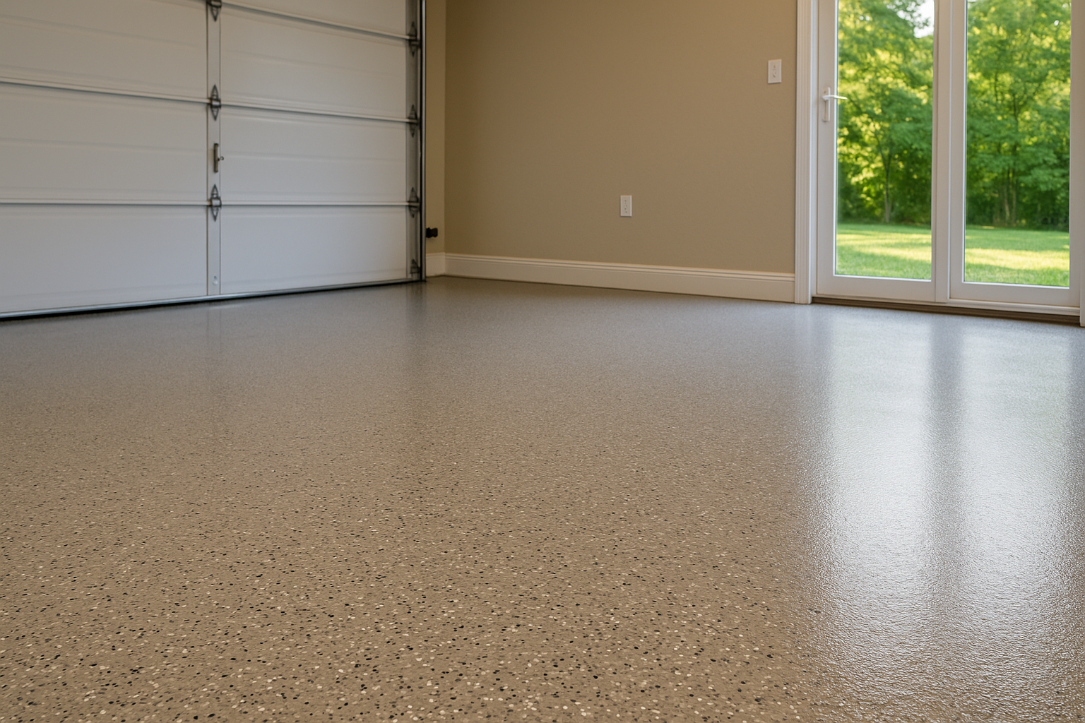 Residential Garage Epoxy in portland OR